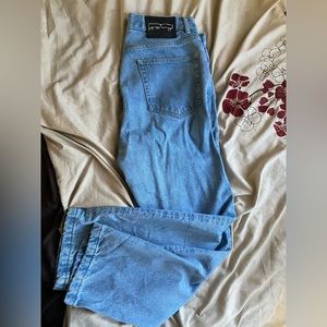FUCKING AWESOME jeans worn once with no issues or damage on it